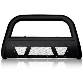 Armordillo 8717028 MS Series Studded Aluminum Mesh Bull Bar - Matte Black Fits 2011-2016 Ford F250 / F350 / F450 / F550 Superduty