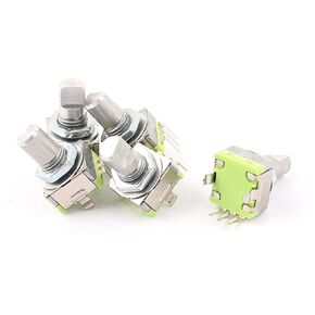 uxcell 5pcs 7.5mm Rotary Encoder Push Button Switch Electronic Components