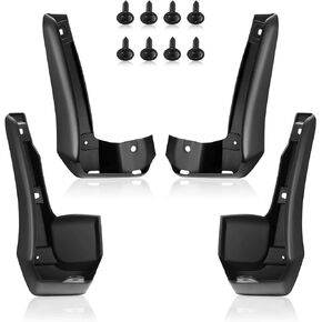 SPEEDWOW Mud Flaps,Fit for 2016-2019 Honda Civic(Not fit Side Skirts),Front and Rear 4Piece/Set（No Drilling Required）