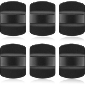 Prasacco Magnetic Slider Replacement for Yeti, 6 Pcs Lid Magnetic Slider Lid Slider Push Block Replacement Parts for Yeti 10oz 14oz 16oz 20oz 26oz 30oz Magnetic Lids, Black