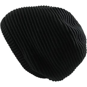 RW Rasta 100% Cotton Knitted Slouchy Beanie XL
