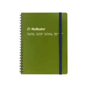 Delfonics Rollbahn Spiral Classic Notebooks(Olive)
