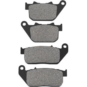 XuLong Front & Rear Brake Pads for HARLEY XL883 XL883C XL883L XL1200C XL1200L XL1200N XL1200V XL1200X Sportster Standard Custom 883 Low/Superlow IRON Nightster Spoke XL50 50th Anniversary Sporster
