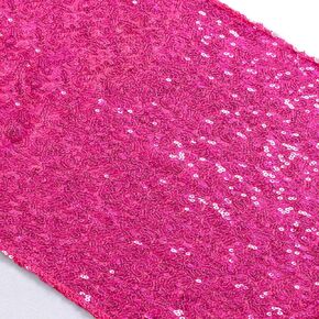 ShinyBeauty 12x72-Inch Rectangle-Chocolate-Sequin Table Runner- for Wedding/Party/Decor (12x72-Inch) (Chocolate)