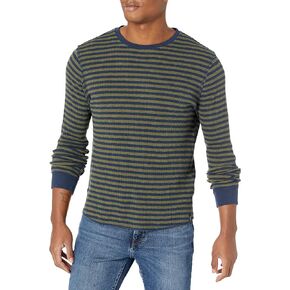 Lucky Brand mens Crew-neck Vintage Washed Thermal Shirt, Multi, XX-Large US