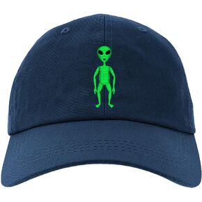 Green Alien Whole Body, Adjustable Baseball Hat