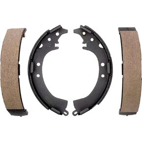 ACDelco Gold 17587B Bonded Rear Drum Brake Shoe Set