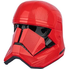 Evere Red Helmet Deluxe Full Head Helmets for Cosplay Props Halloween Collectible Home Decoration