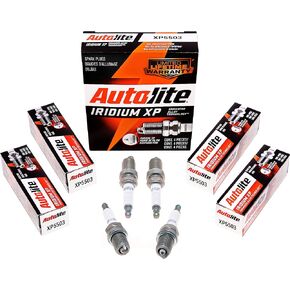 Autolite Iridium XP شمعات الإشعال البديلة للسيارات، XP5503 (4 عبوات)