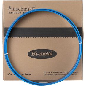 S931610 M42 93" X 1" X .035" x 6/10TPI, Bi-Metal Bandsaw Blades for Cutting Metal Variable Teeth
