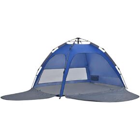 Camping Tent, 3 Person Instant Pop Up Water Resistant Three Layer Automatic Dome Tent, Large Lightweight 2 Seasons, Backpacking Tent for Camping and Beach Extensible Porch Two mesh Doors