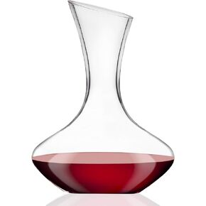 Godinger Wine Decanter Carafe, Hand Blown Wine Decanter Aerator - Wine Gifts
