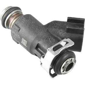 X AUTOHAUX UTV ATV Fuel Injector with Mount Bracket for HiSun EFI 450 500 550 for Massimo TSC YS 28160355 16400-004C-0000 for Coleman Tractor Supply UTV 2 Hole Fuel Spray Nozzle
