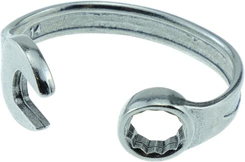 Established 1997 22nd Wedding Spanner Wrench Bangle Bracelet Stamped with EST 1997 in Kuwait