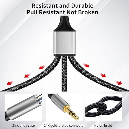 سلك Aux 3 في 1، كابل Lightning إلى 3.5 مم لهاتف iPhone، كابل USB C إلى 3.5 مم، سلك iPhone aux بطول 3.3FT متوافق مع iPhone، iPad، جميع الهواتف المحمولة، السيارة، ستيريو المنزل، مكبر الصوت، سماعة الرأس in Kuwait