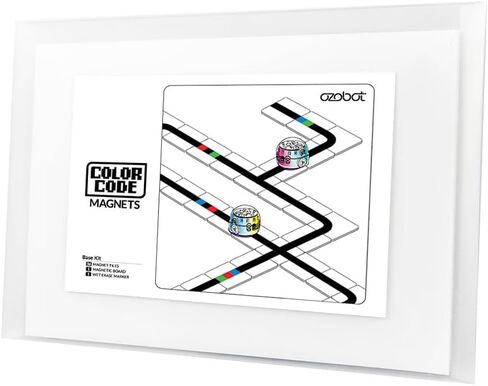 Color Code Magnets Base Kit: Interactive Coding Learning Tool for Kids Ages 3+, Enhances Logic & Problem-Solving Skills, Classroom Education, 36 Tiles, Evo Required Not Included in Saudi Arabia