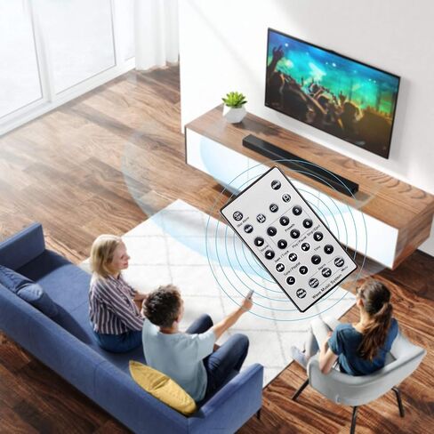 جهاز تحكم عن بعد بديل عالمي لنظام راديو الموسيقى Bose Sound Touch Wave I II III IV (بدون بطارية) - فضي in Kuwait