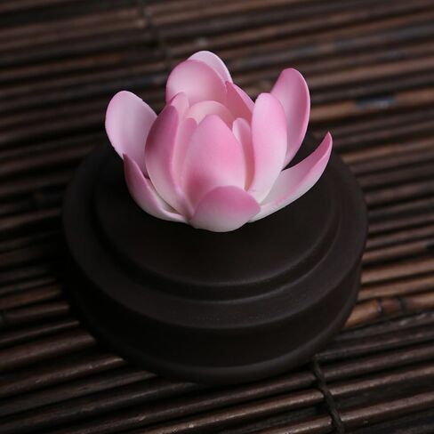 Incense Holder, Backflow Incense Burner, 2 in 1 Incense Holder for Sticks and Cone, Captivating Smoke Waterfall Design, Incense Burner with Acrylic Cover in Saudi Arabia