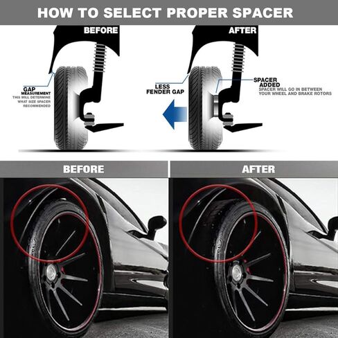 DCVAMOUS 4PC 5x4.75 to 5x5 Wheel Adapters 1 Inch with 12x1.5 Studs Compatible with Chevy GMC 5 Lug 5x120.65 to 5x127 for 1982-2003 Camaro | 1984-2019 Corvette | 1982-2004 S10 Blazer | Jimmy Sonoma in Kuwait