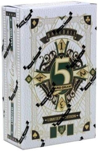 Wild Card 2022 صندوق هواية البيسبول المكون من خمس بطاقات 5 توقيعات لكل صندوق بما في ذلك 1/1، وحدة واحدة in Kuwait