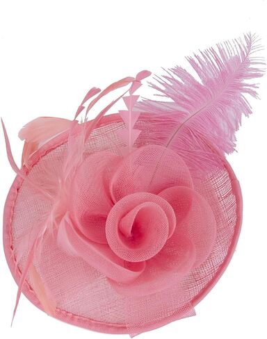Vijiv Women Vintage Derby Fascinator Hat Pillbox Headband Feather Cocktail Tea Party in Kuwait
