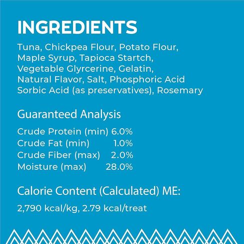 بسكويت بادي 3 أونصة من حلوى القطط الناعمة والمطاطية الخالية من الحبوب والمصنوعة من لحم الديك الرومي وجبن الشيدر اللذيذ الطبيعي in Kuwait