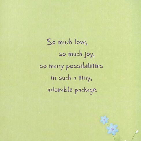 Hallmark Baby Shower Card for New Parents (Animals in the Woods) Welcome New Baby, Congratulations, Gender Reveal in Kuwait