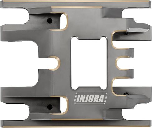 INJORA 53g Brass Skid Plate Transmission Mount for TRX4M in Kuwait