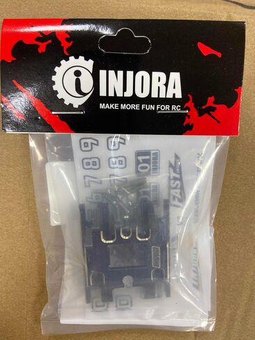 INJORA 53g Brass Skid Plate Transmission Mount for TRX4M in Kuwait