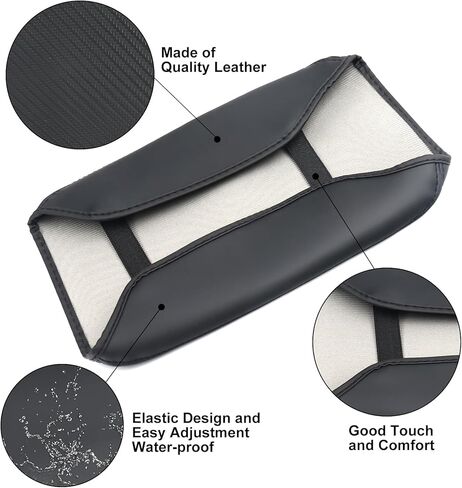 غطاء وحدة التحكم المركزية للسيارة، واقي غطاء صندوق مقعد مسند الذراع الأوسط من الجلد، ملحقات ديكور مريحة للسيارة تناسب 2024 ملحقات سوبارو فورستر 2019 2020 2021 2022 2023 (ألياف الكربون) in Kuwait