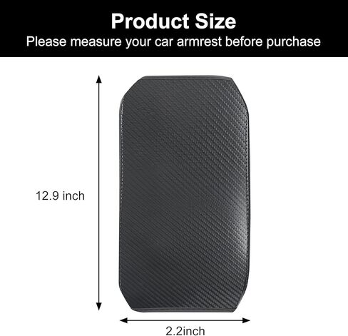 غطاء وحدة التحكم المركزية للسيارة، واقي غطاء صندوق مقعد مسند الذراع الأوسط من الجلد، ملحقات ديكور مريحة للسيارة تناسب 2024 ملحقات سوبارو فورستر 2019 2020 2021 2022 2023 (ألياف الكربون) in Kuwait