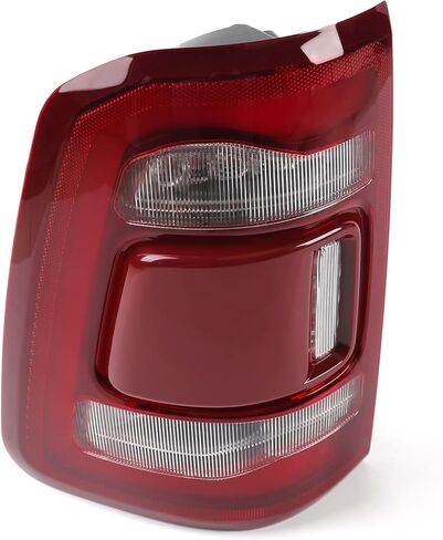 For Dodge Ram 1500 Tail Light Assembly 2019-2022 LED Type & Red Lens Chrome Interior Left Driver Side Rear Light 55112991AC 55112991AD CH2800217 in Kuwait