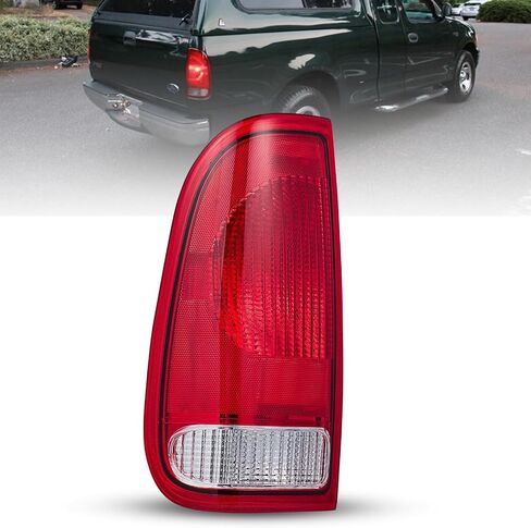 متوافق مع وحدة تجميع المصابيح الخلفية Ford F150 1997-2003 Styleside | المصباح الخلفي للجانب الأيسر للسائق FO2800117 يحل محل F85Z-13405CA in Kuwait