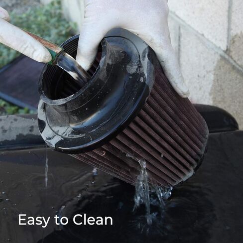 K&N Vent Air Filter/Breather: High Performance, Premium, Washable, Replacement Engine Filter: Flange Diameter: 0.375 In, Filter Height: 1.75 In, Flange Length: 0.5 In, Shape: Breather, 62-1600BL in Saudi Arabia