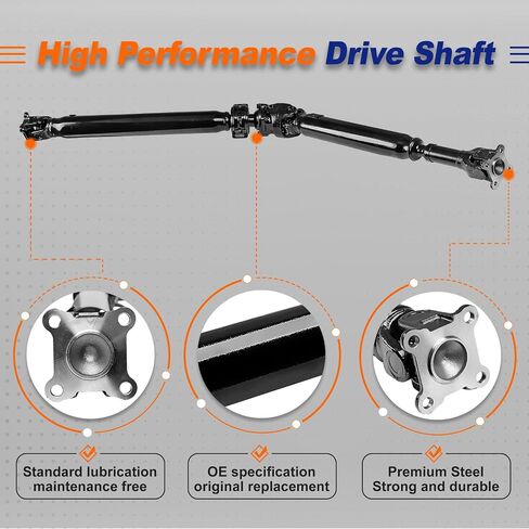 DriveXpert 936-709 Rear Drive Shaft Prop Shaft Driveshaft Assembly Fit for Toyota Tacoma 1995-2004 4WD Manual Trans, Replace# 655033, 3710035740, 371003D220 in Saudi Arabia