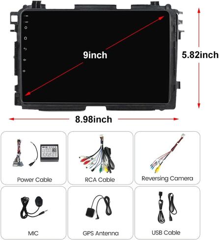 Android Stereo for Honda Vezel HR-V HRV 2013-2022 Radio Upgrade 2GB+64GB in Saudi Arabia