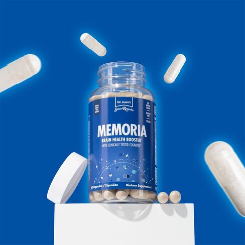 Santo Remedio Memoria, Brain Health Booster, Helps Strengthen Neural Connections, Helps Improve Attention, Memory, and Concentration, 30 Servings, Gluten Free, Non-GMO in Kuwait