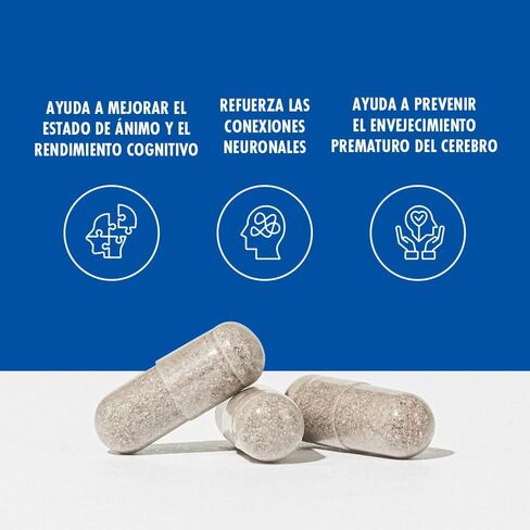 Santo Remedio Memoria, Brain Health Booster, Helps Strengthen Neural Connections, Helps Improve Attention, Memory, and Concentration, 30 Servings, Gluten Free, Non-GMO in Kuwait