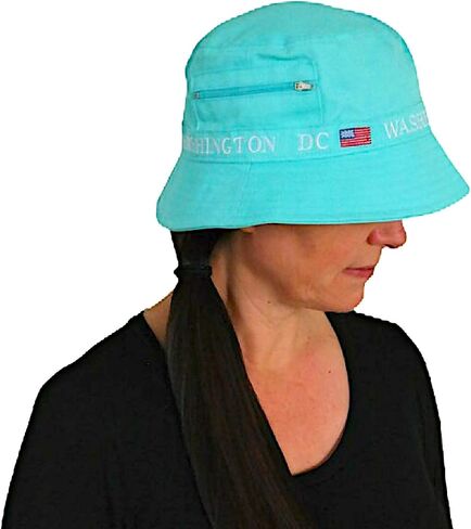 Washington DC Bucket hat (Baby Blue) in Saudi Arabia