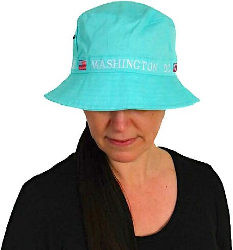 Washington DC Bucket hat (Baby Blue) in Saudi Arabia