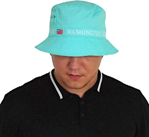 Washington DC Bucket hat (Baby Blue) in Saudi Arabia