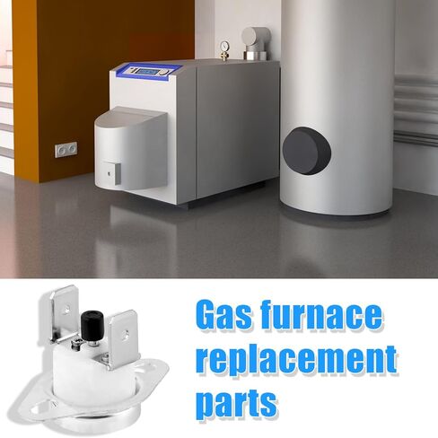 2 قطعة استبدال الحد L350، مفتاح حد الفرن المقاوم لدرجة الحرارة متوافق مع Rheem 47-22861-01 أجزاء إصلاح سخان المياه والثلاجة وموقد الغاز in Kuwait