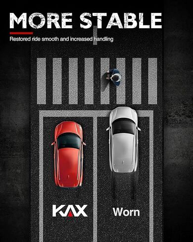 KAX 2PCS Front Complete Strut & Coil Spring Assembly for 2018-2013 Altima 172901 172902 in Saudi Arabia