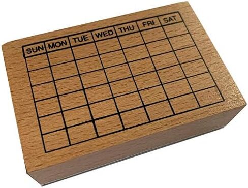 Wood Stamp Set for Teachers - SPED, General Education, Homework, Grading, and More! Calendar and Other Useful Stamps (7 Piece) - Classroom - School -Students in Saudi Arabia