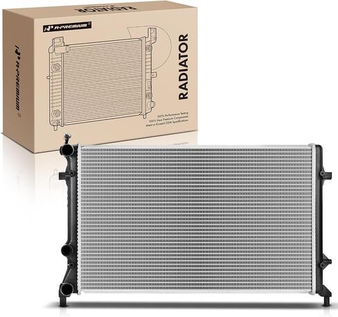 A-Premium Engine Coolant Radiator Assembly Compatible with Volkswagen Passat 2009-2010 2012-2018 2.5L 3.6L, Eos 2007-2008 3.2L & Audi A3 Quattro 2006-2009 3.2L, TT Quattro 2008-2009 3.2L in Saudi Arabia