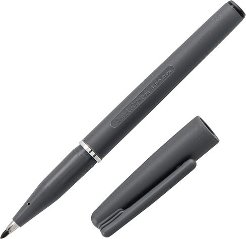 Pentel Arts Sign Pen with Pigment Ink, Black (ST150BPA) in Saudi Arabia