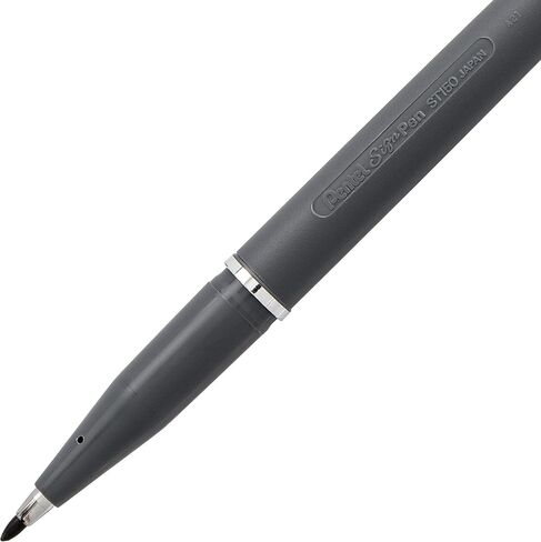 Pentel Arts Sign Pen with Pigment Ink, Black (ST150BPA) in Saudi Arabia