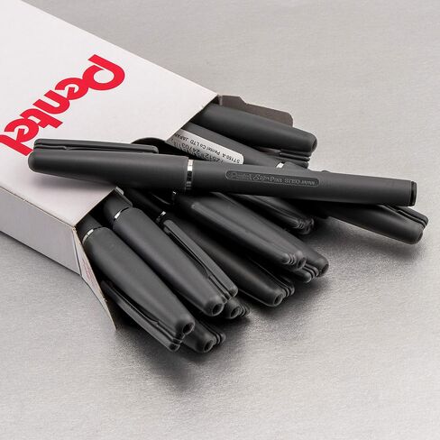 Pentel Arts Sign Pen with Pigment Ink, Black (ST150BPA) in Saudi Arabia