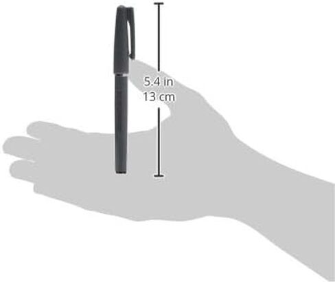 Pentel Arts Sign Pen with Pigment Ink, Black (ST150BPA) in Saudi Arabia