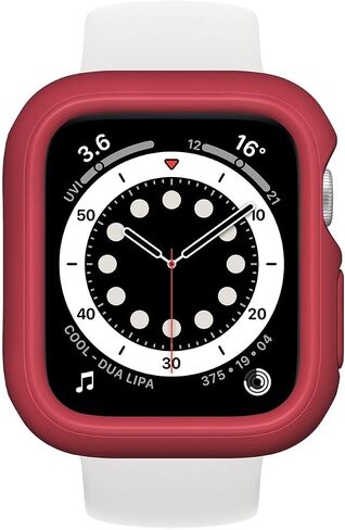 RHINOSHIELD Bumper Case Compatible with Apple Watch Series 3/2/1 - [42mm] | Slim Protective Cover - Lightweight and Shock Absorbent - Black in Saudi Arabia